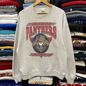 Vintage 90s Florida Panther Hockey Sweatshirt, Retro NHL Shirt For Mens Womens